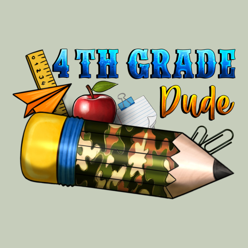 4 Th Grade Dude Long Sleeve Tee by BundleAndBundleShop | Teevron
