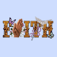Faith With Praying Hands Urban Heavy Tee | Teevron