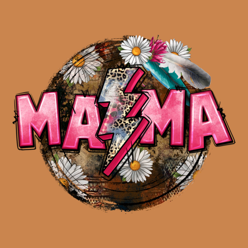 Mama Lightning Bolt Mother's Day Heavyweight Hoodie by CowGirlArtShop | Teevron