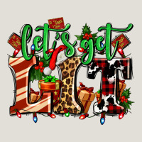 Lets Get Lit With Christmas Heavy Core Tee | Teevron