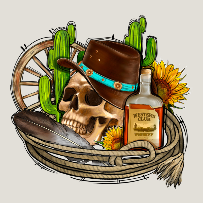 Cowboy Cactus  Sunflowers Whiskey Heavy Core Tee by AdoDesignShop | Teevron