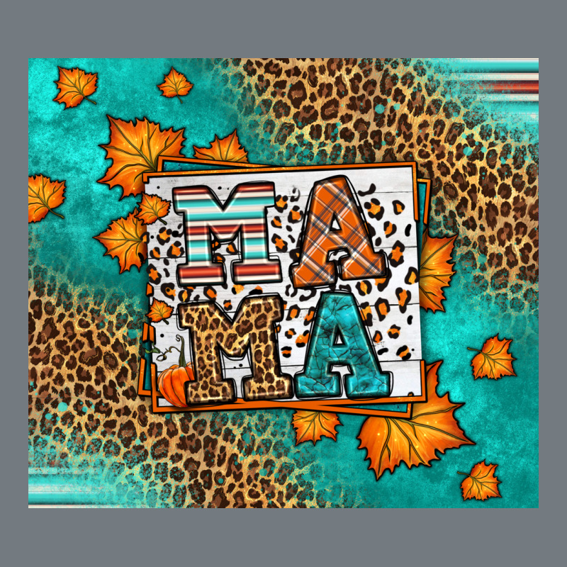 Fall Autumn Leopard Serape Mama Heavyweight Sweatshirt by LillyAllenDesigns | Teevron
