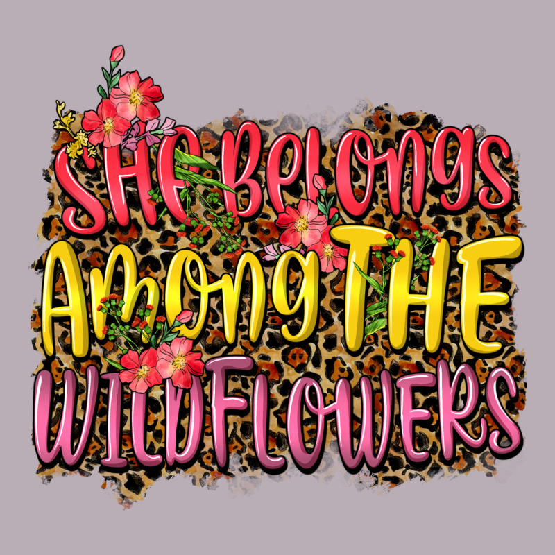 She Belongs Among The Wildflowers Vintage Tee by NancyCooperArtShop | Teevron