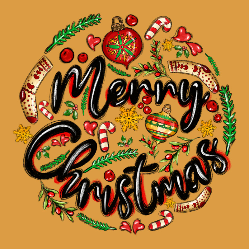 Merry Christmas Urban Heavy Tee by MaliasSmallBusiness | Teevron