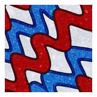 Glitter 4th Of July Seamless Pattern | Teevron