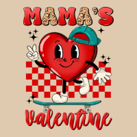 Skater Heart Valentines Day Art Heavyweight Sweatshirt | Teevron