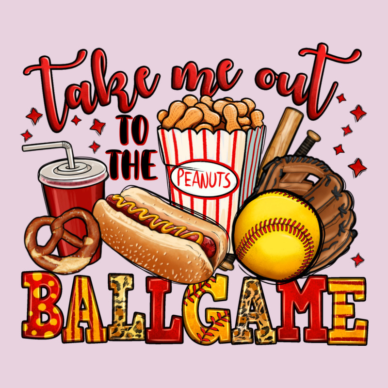 Take Me Out To The Ball Game Softball Ladies Tee by Jasminsmagicworld | Teevron