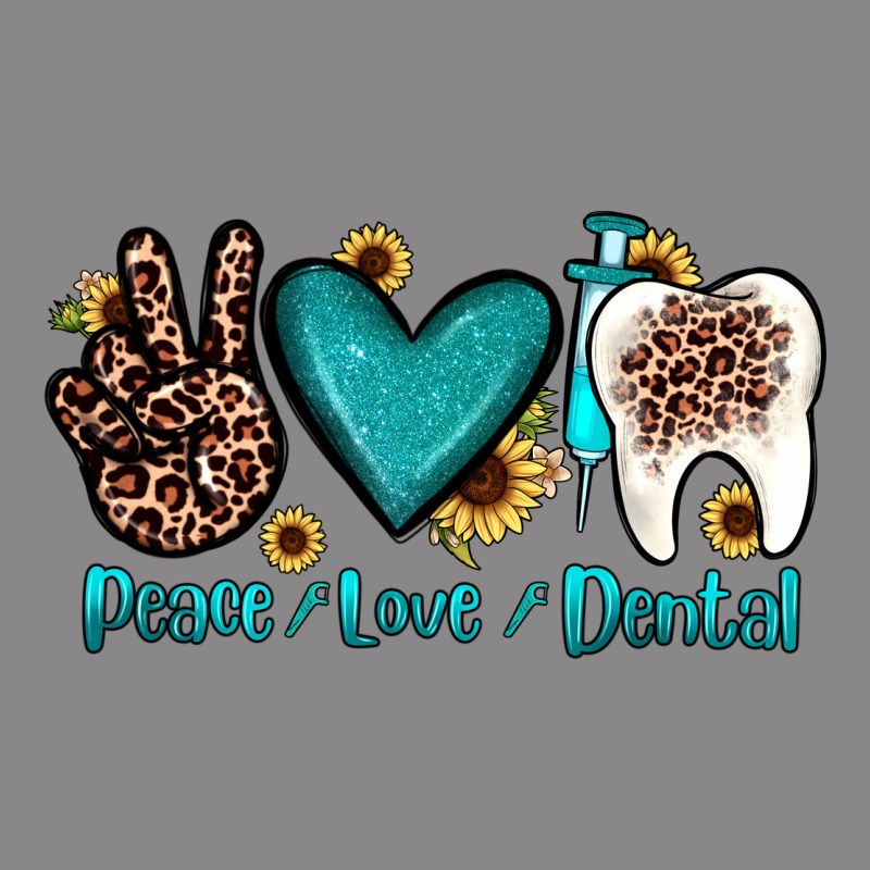 Peace Love Dental Vintage Tee by JahusDesignShop | Teevron