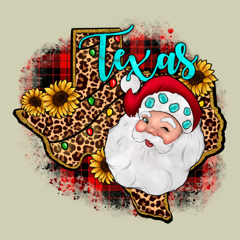 Santa Texas Map Heavy Core Tee by JahusDesignShop | Teevron