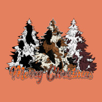Merry Christmas Cowhide Trees Classic Tee | Teevron