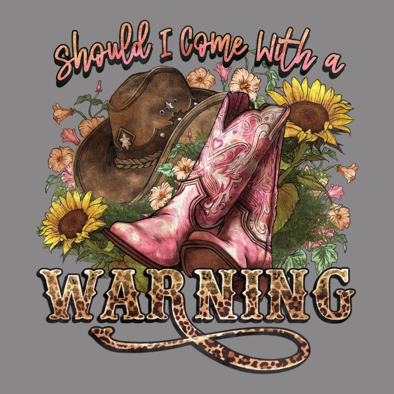 Shouldve Come With A Warning Boots  Cowboy Vintage Tee by NancyCooperArtShop | Teevron