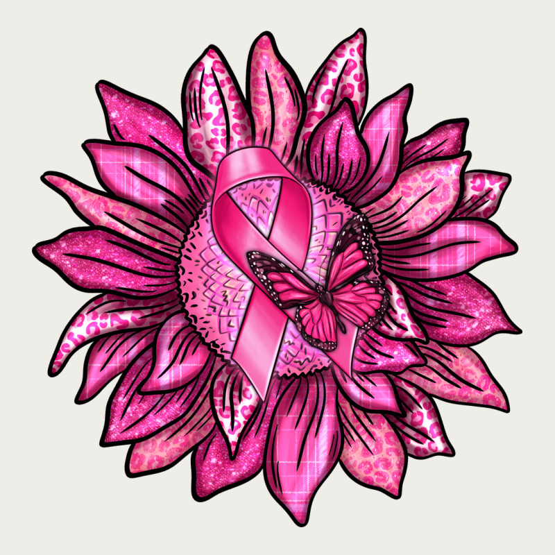 Breast Cancer Sunflower Zipper Hoodie by texasbilliewilder | Teevron