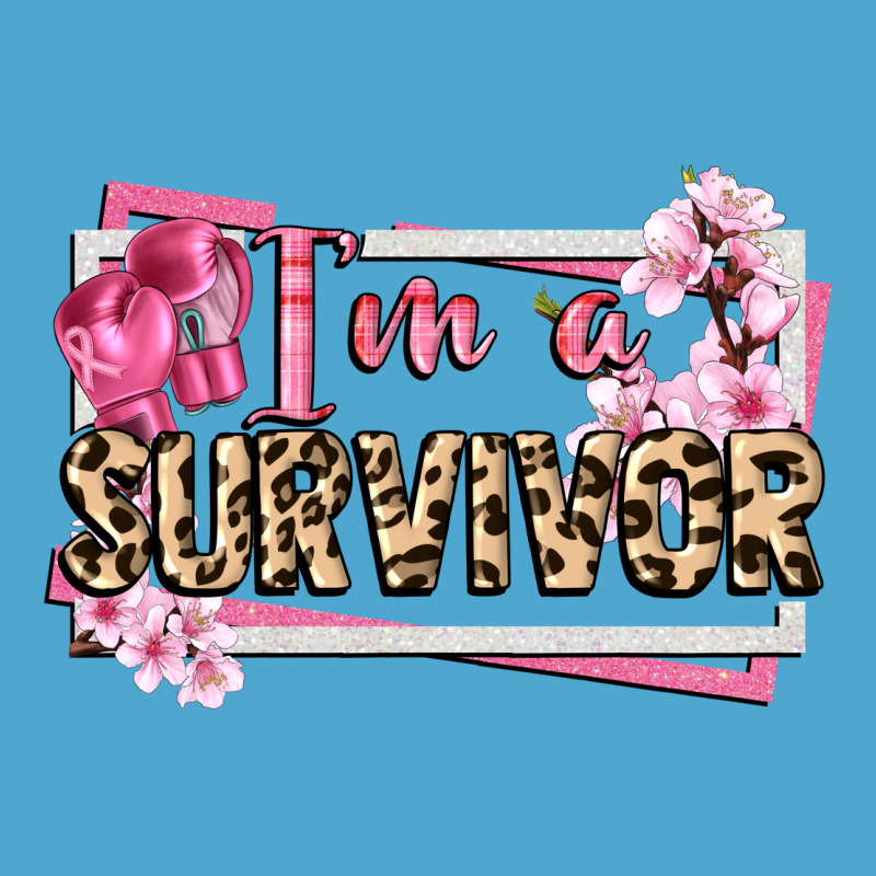 Im A Survivor Cancer Awareness Premium Hoodie by CowGirlArtShop | Teevron