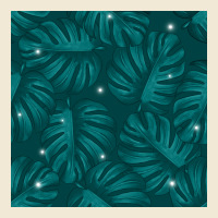 Tropical  Leaves Seamless Pattern Premium Tee | Teevron