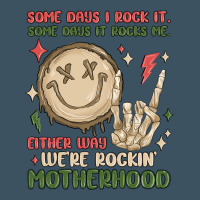 Some Days I Rock It Some Days It Rocks Me Either W Urban Heavy Tee | Teevron