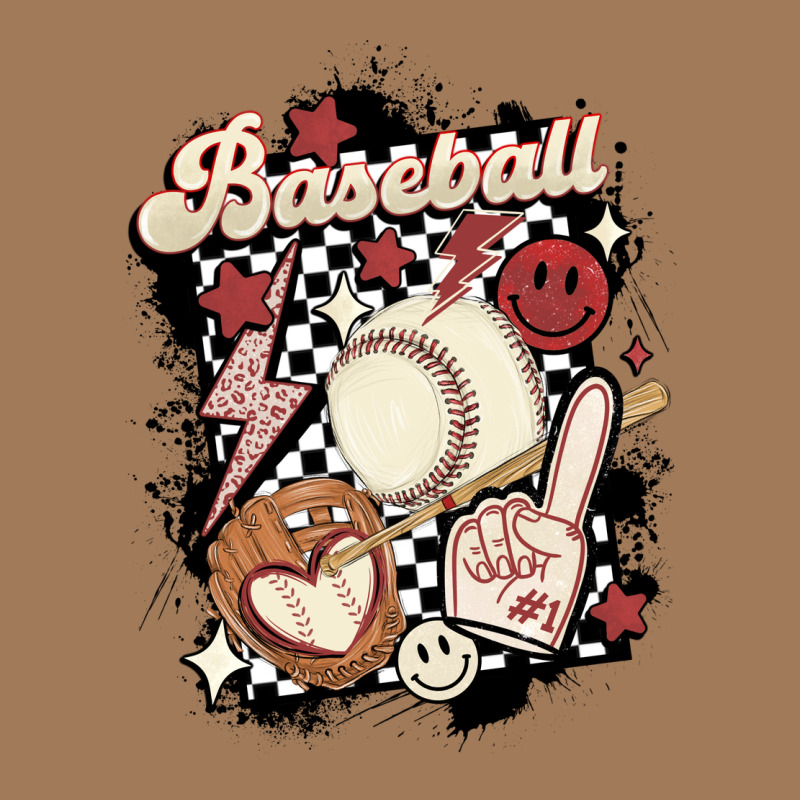 Checkered Retro Baseball Classic Tee by MaliasSmallBusiness | Teevron