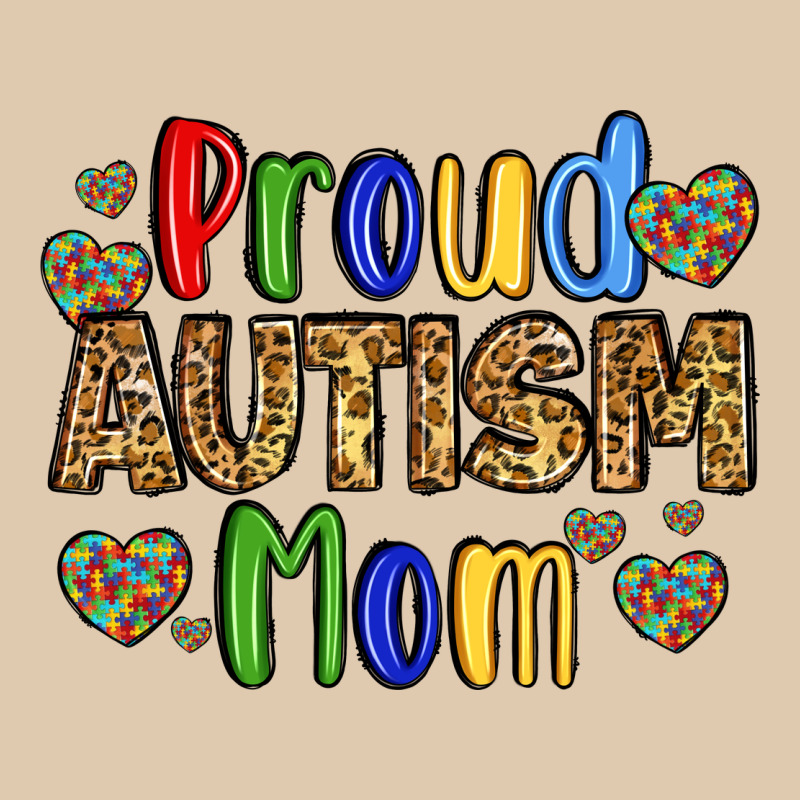 Proud Autism Mom Design Heavyweight Sweatshirt by LillyAllenDesigns | Teevron