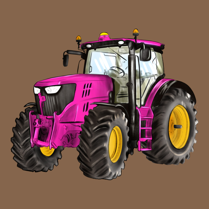 Western Farm Tractor Pink Premium Tee by Artiststas | Teevron