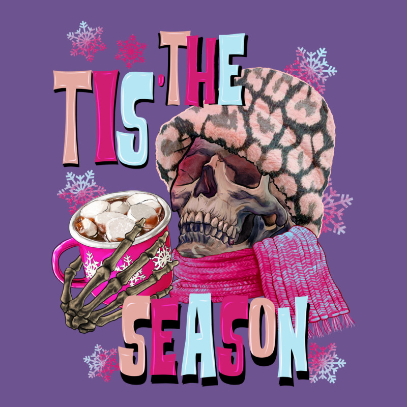 Tis The Season Winter Skull Vintage Tee by NancyCooperArtShop | Teevron