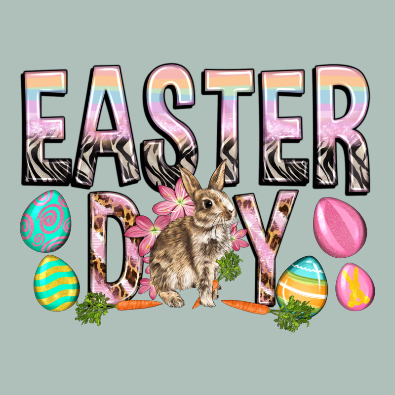Easter Day With Rabbit Heavyweight Hoodie by HowdyJamesFarm | Teevron