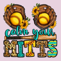 Calm Your Mitts Softball Ladies Tee | Teevron
