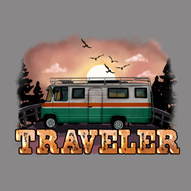 Traveler Vintage Tee by NancyCooperArtShop | Teevron