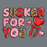 Lovethemed Typography With Heart Lollipop Heavyweight Sweatshirt | Teevron