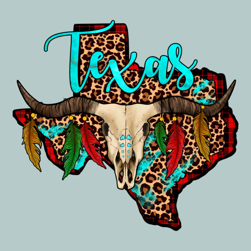 Bullskull Texas Map Heavy Core Tee by JahusDesignShop | Teevron