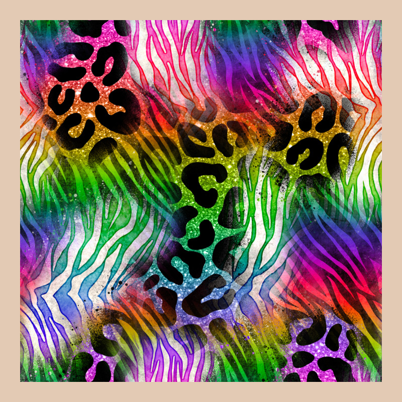 Neon Safari Seamless Pattern 2 Urban Hoodie by BundleAndBundleShop | Teevron