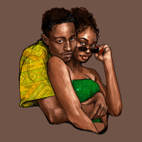 Black Couple Premium Sweatshirt | Teevron