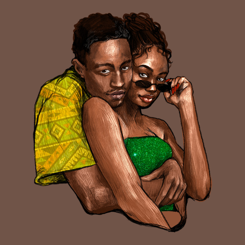 Black Couple Premium Sweatshirt by HowdyJamesFarm | Teevron