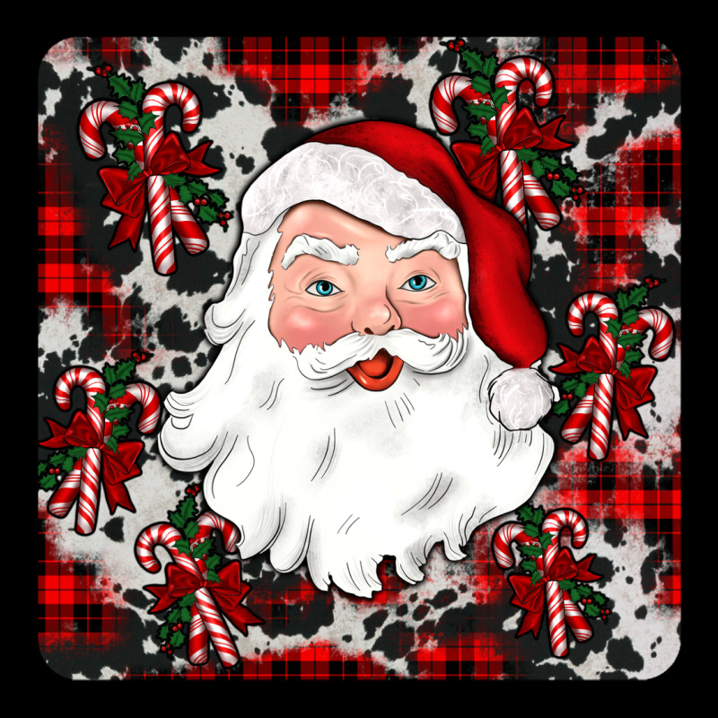 Santa Christmas Coaster Ladies Tee by JahusDesignShop | Teevron