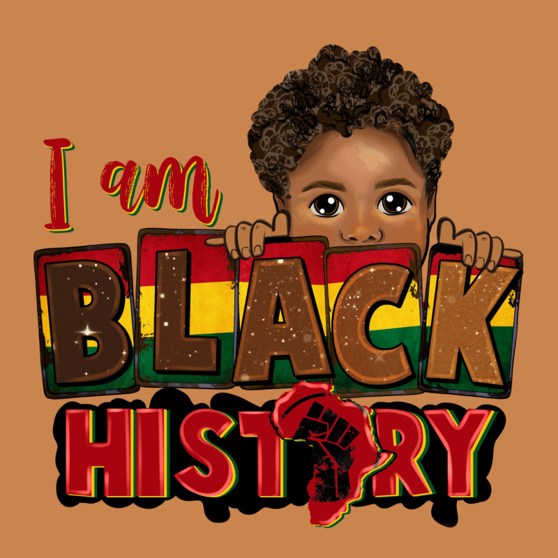 I Am Black History Black Boy Peekaboo Juneteenth Heavyweight Hoodie by CowGirlArtShop | Teevron