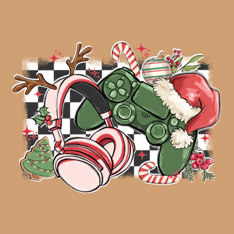 Gamer Christmas Game Controller Vintage Tee by MaliasSmallBusiness | Teevron