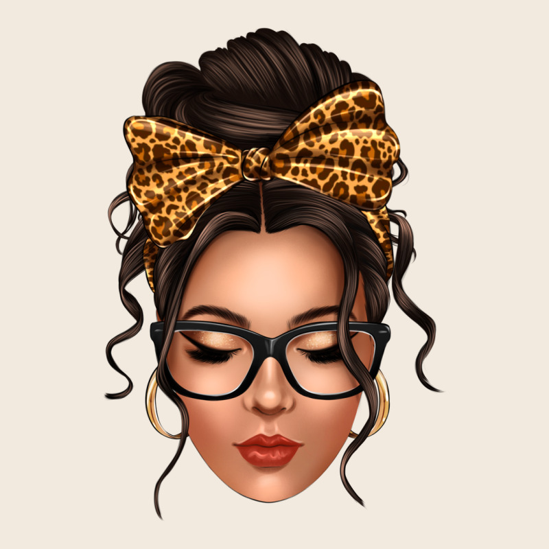 Caucasian Leopard Messy Bun Zipper Hoodie by texasbilliewilder | Teevron