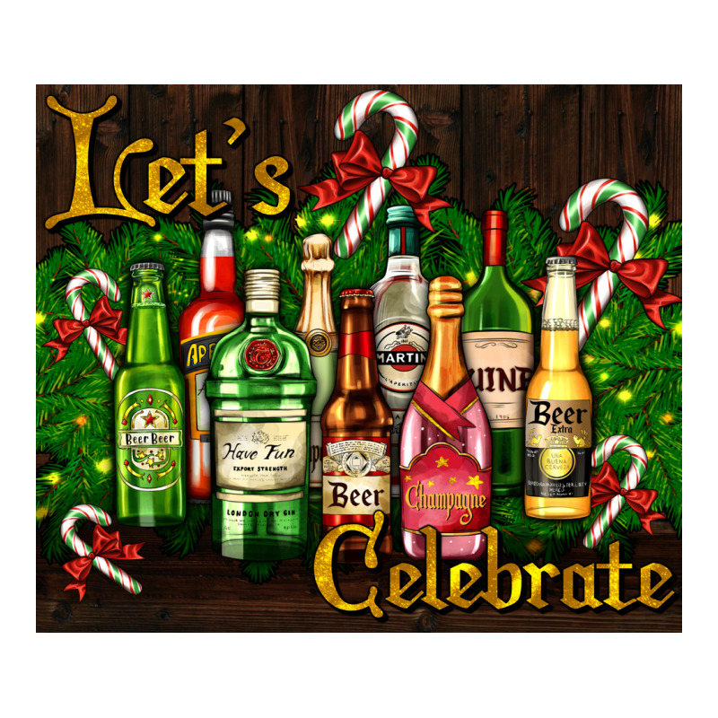 Christmas Cocktail Premium Tee by AdoDesignShop | Teevron