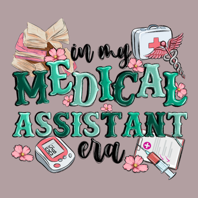 In My Medical Assistant Era Vintage Hoodie by MaliasSmallBusiness | Teevron