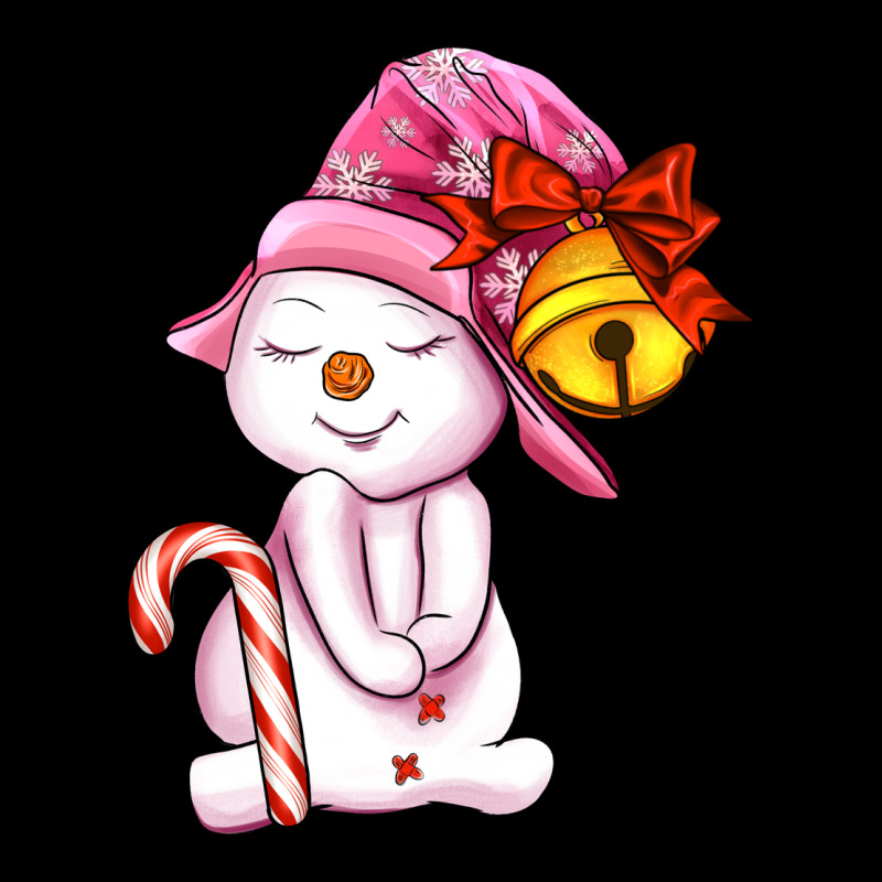 Winter Pink Snowman Heavy Core Tee by AdoDesignShop | Teevron