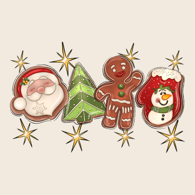 Christmas Gingerbread Cookies Zipper Hoodie by texasbilliewilder | Teevron