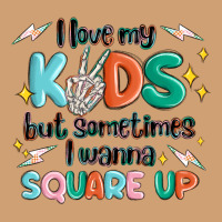 I Love My Kids But Sometimes I Wanna Square Up Vintage Tee | Teevron