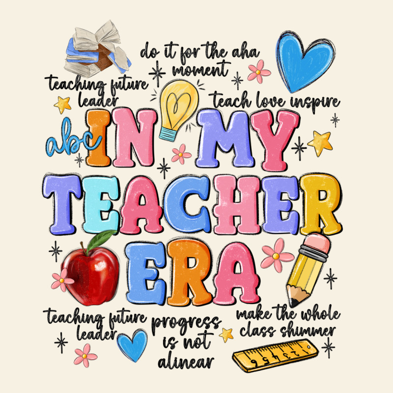 In My Teacher Era Vintage Tee by MaliasSmallBusiness | Teevron