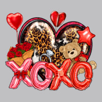 Xo Xo With Leopard And Cowhide Heart Classic Tee | Teevron