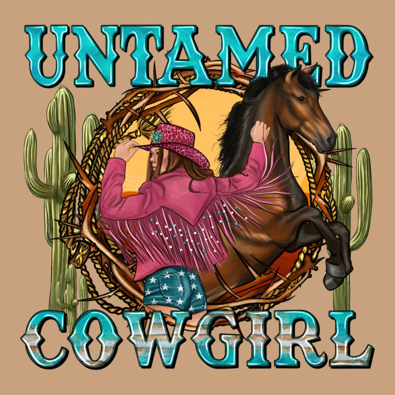 Untamed Cowgirl Vintage Tee by NancyCooperArtShop | Teevron