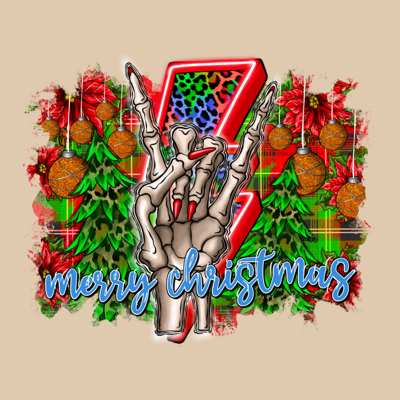 Punk Rock Merry Christmas Classic Tee by CowhideDigitalArt | Teevron