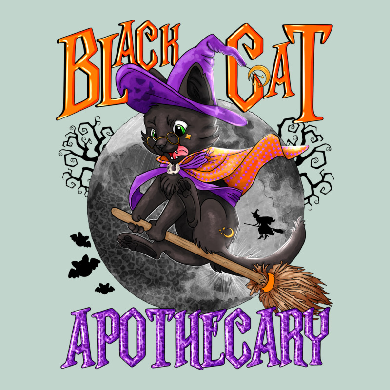 Black Cat Apothecary Zipper Hoodie by NancyCooperArtShop | Teevron