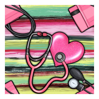 Nurse Stethoscope Seamless Pattern | Teevron