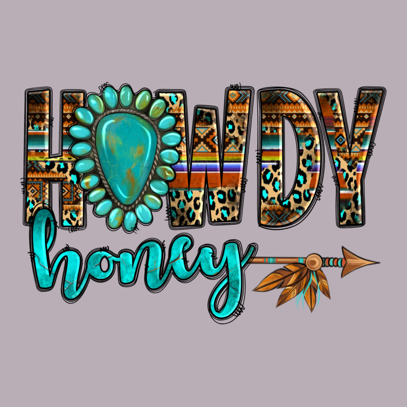 Western Howdy Honey Arrow Gemstone Vintage Tee by NancyCooperArtShop | Teevron