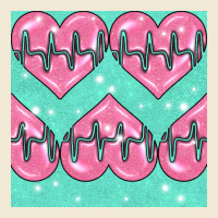 Nursing Heart Seamless Pattern Premium Tee | Teevron