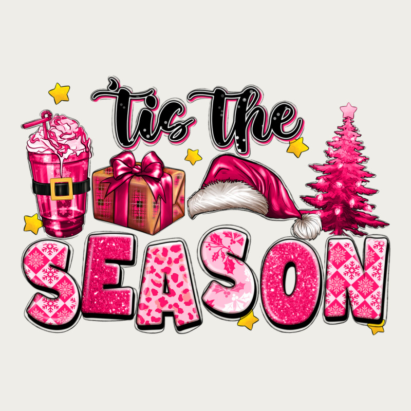 Pink 'tis The Season Christmas Zipper Hoodie by texasbilliewilder | Teevron
