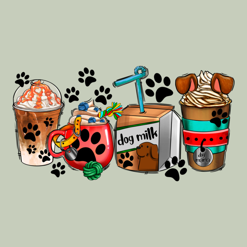 Dogs Coffee Cups Ladies Tee by AdoDesignShop | Teevron
